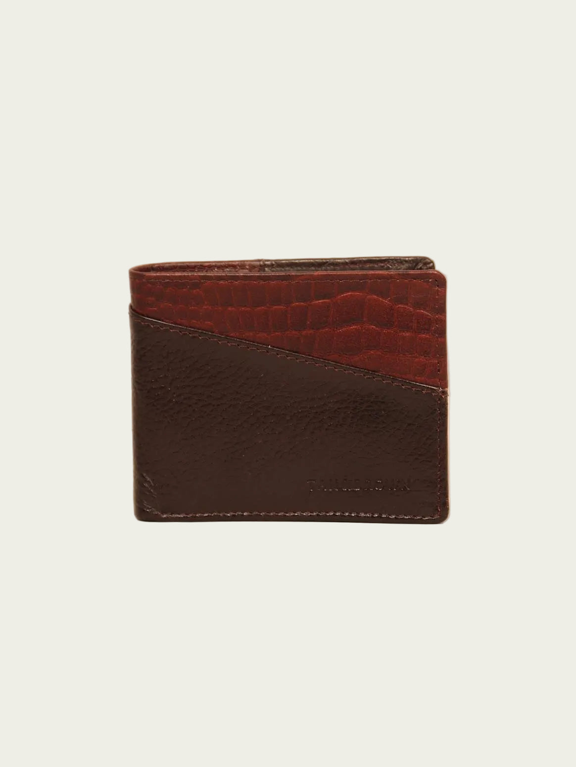 Croco Leather Wallet