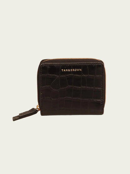 Mini leather wallet for women