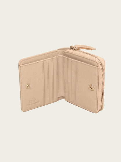 Mini leather wallet for women