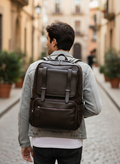 Leather Backpack
