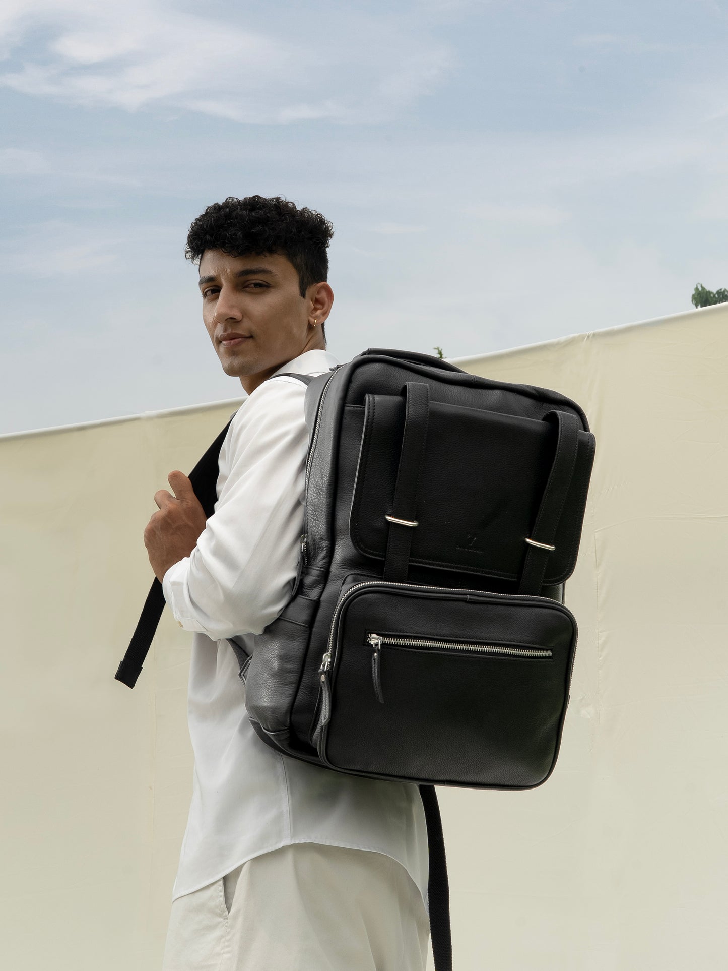 Leather Backpack