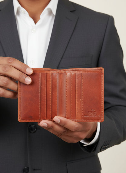 Mini Book Fold Men’s Wallet