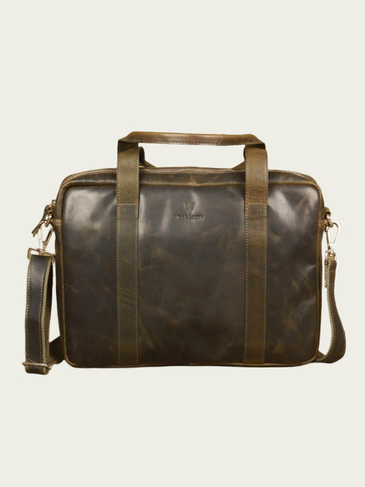 Executive Leather Laptop Bag