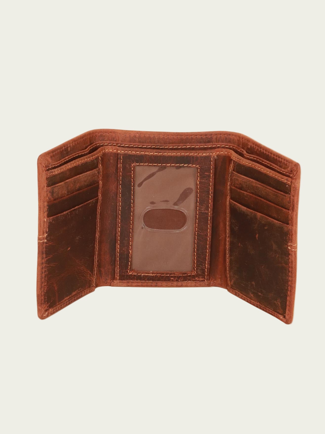 Leather Tri-Fold Wallet