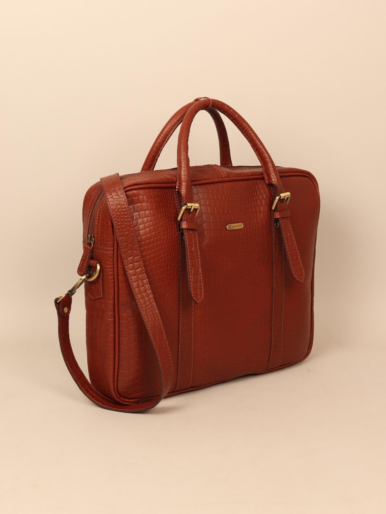 leather laptop bag for men