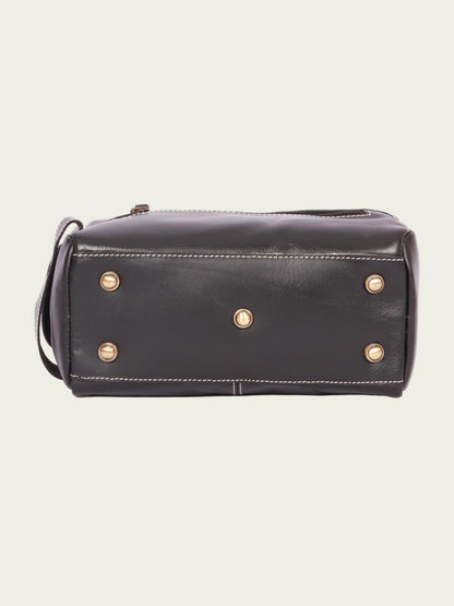 Leather Travel Toiletry Bag