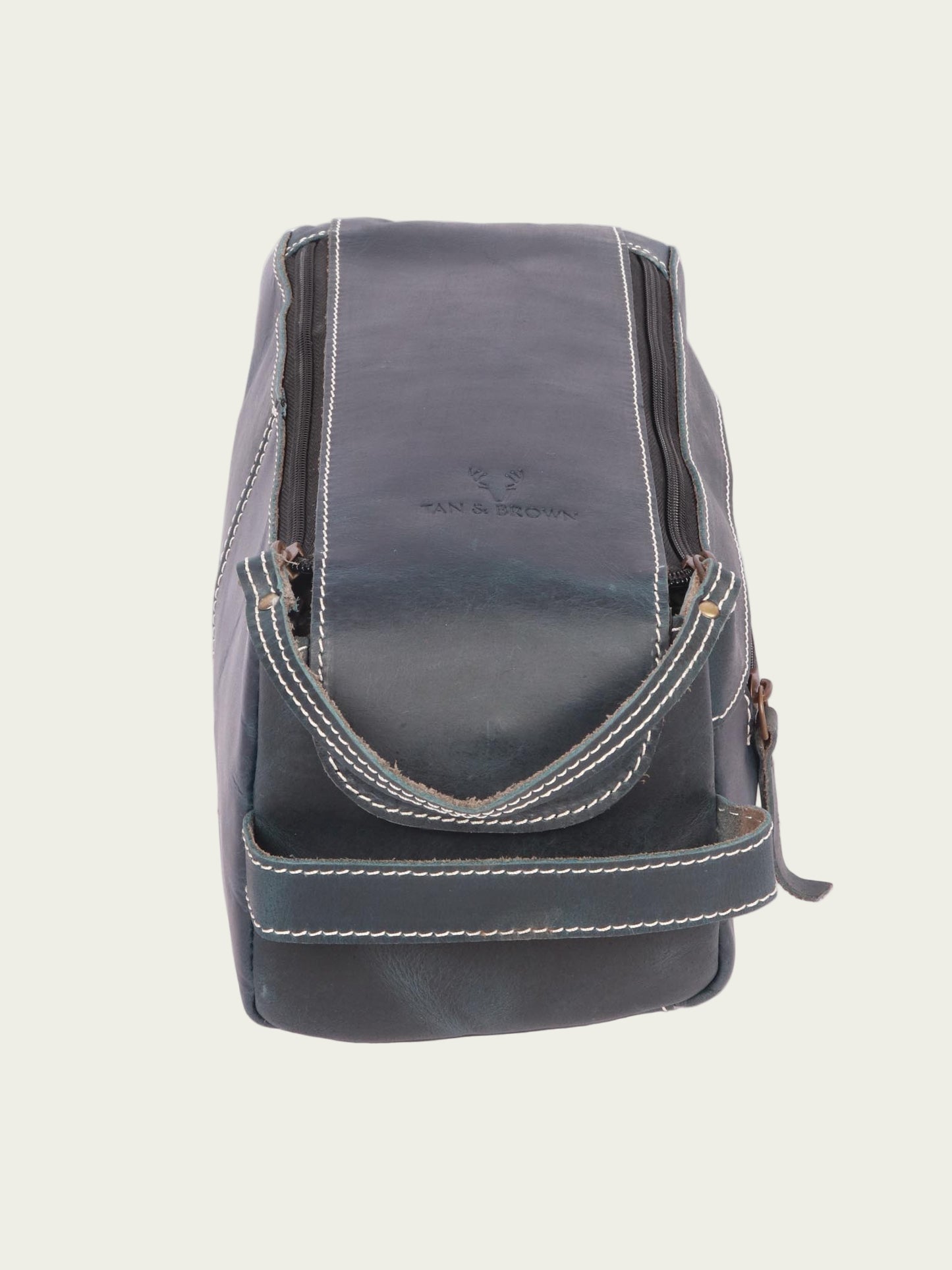 Leather Travel Toiletry Bag