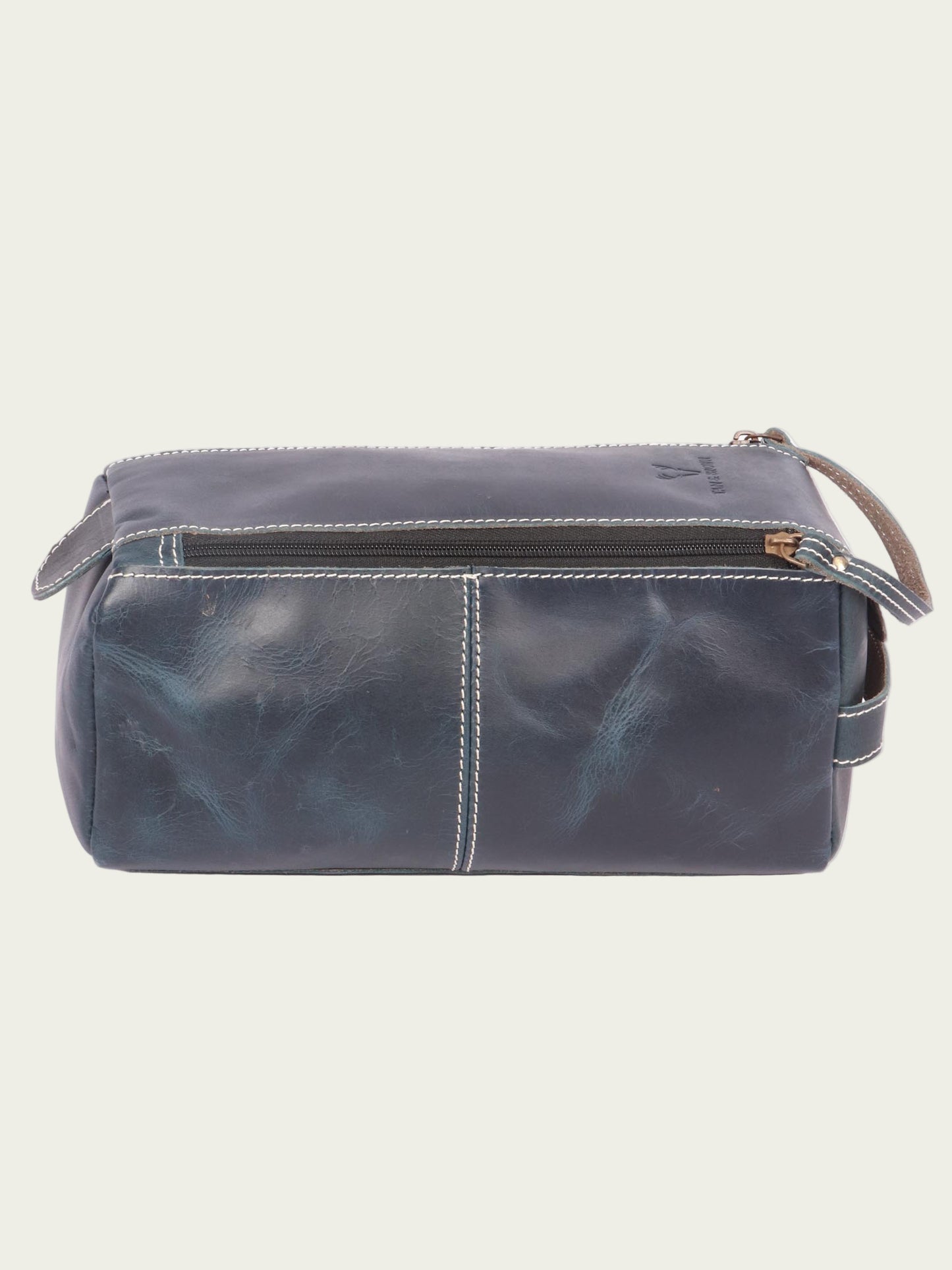 Leather Travel Toiletry Bag