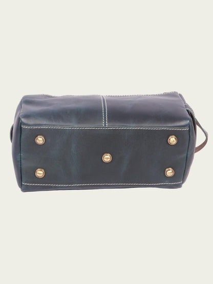 Leather Travel Toiletry Bag