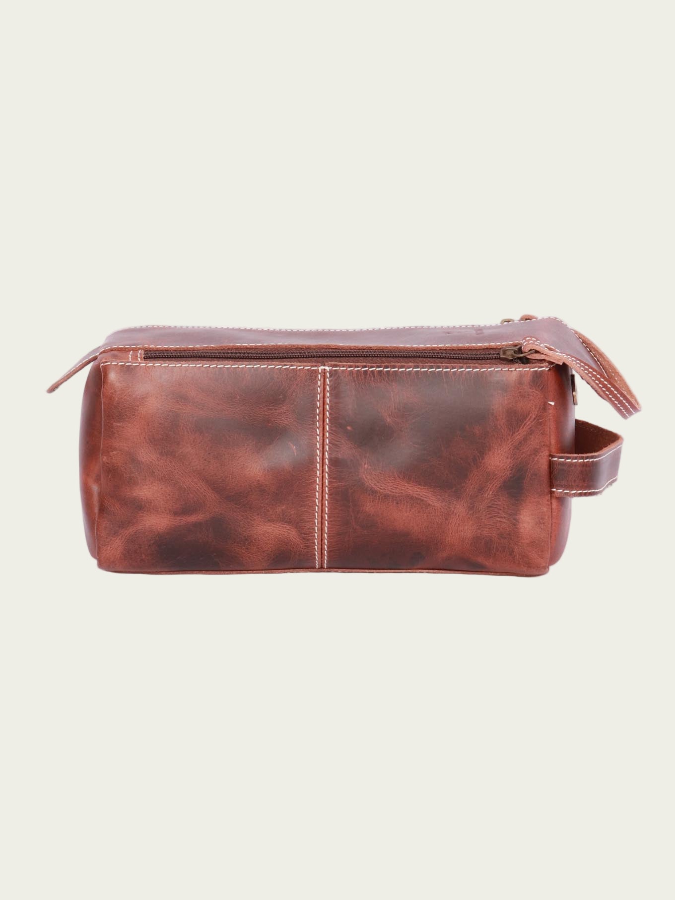 Leather Travel Toiletry Bag