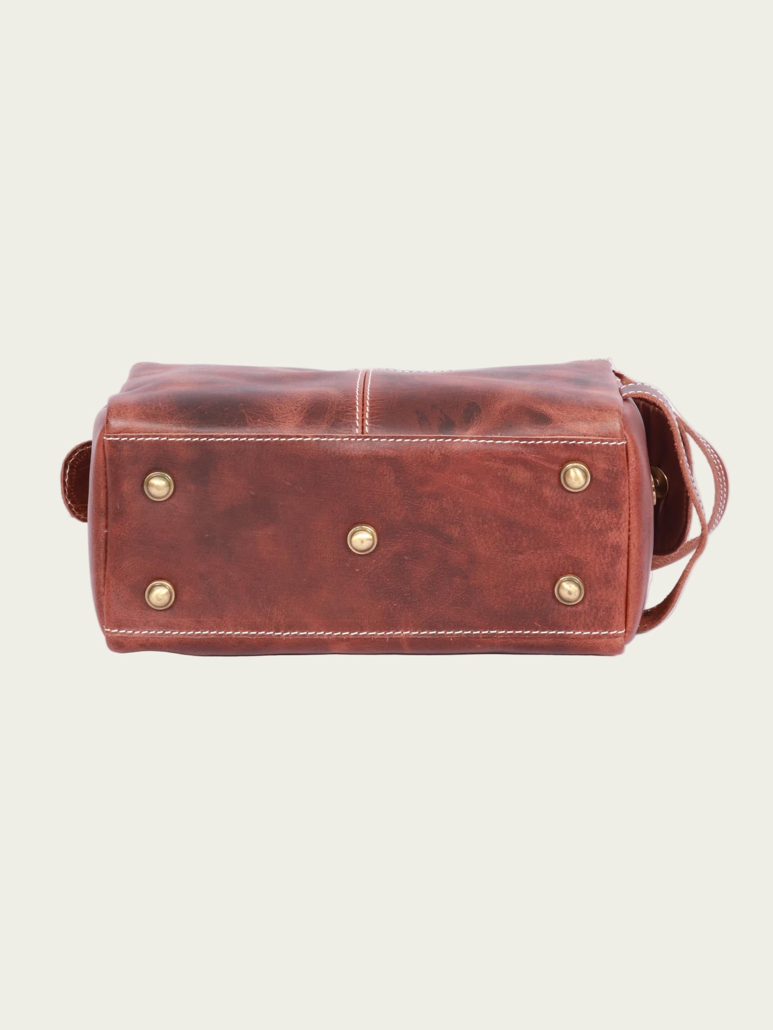 Leather Travel Toiletry Bag