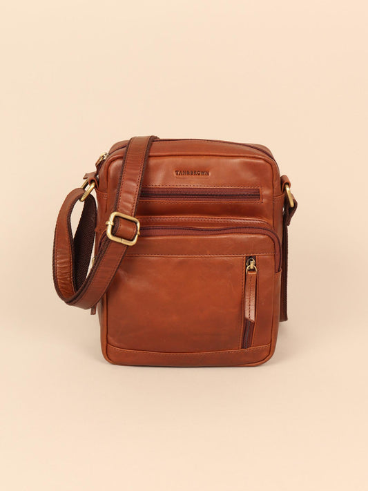 leather crossbody bag men