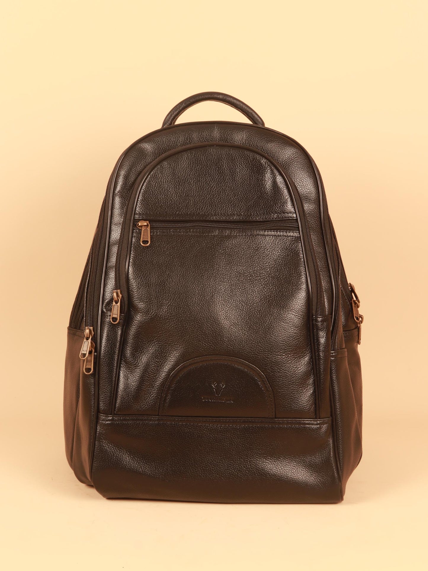 TAN & BROWN BACKPACK