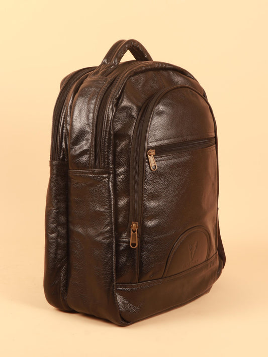 TAN & BROWN BACKPACK