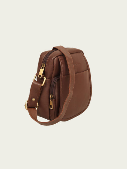 LEATHER SLING BAG