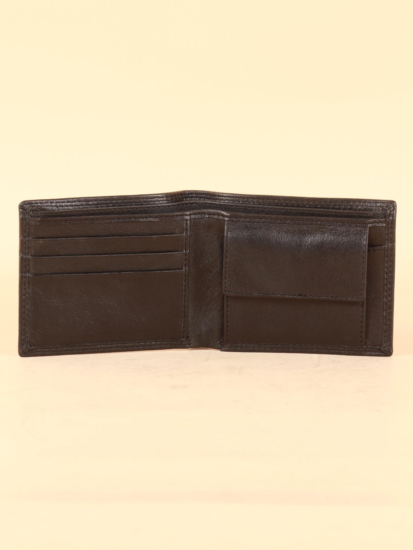 TAN & BROWN MEN'S WALLET