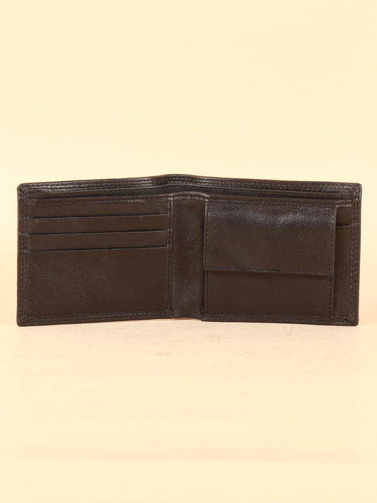 TAN & BROWN MEN'S WALLET