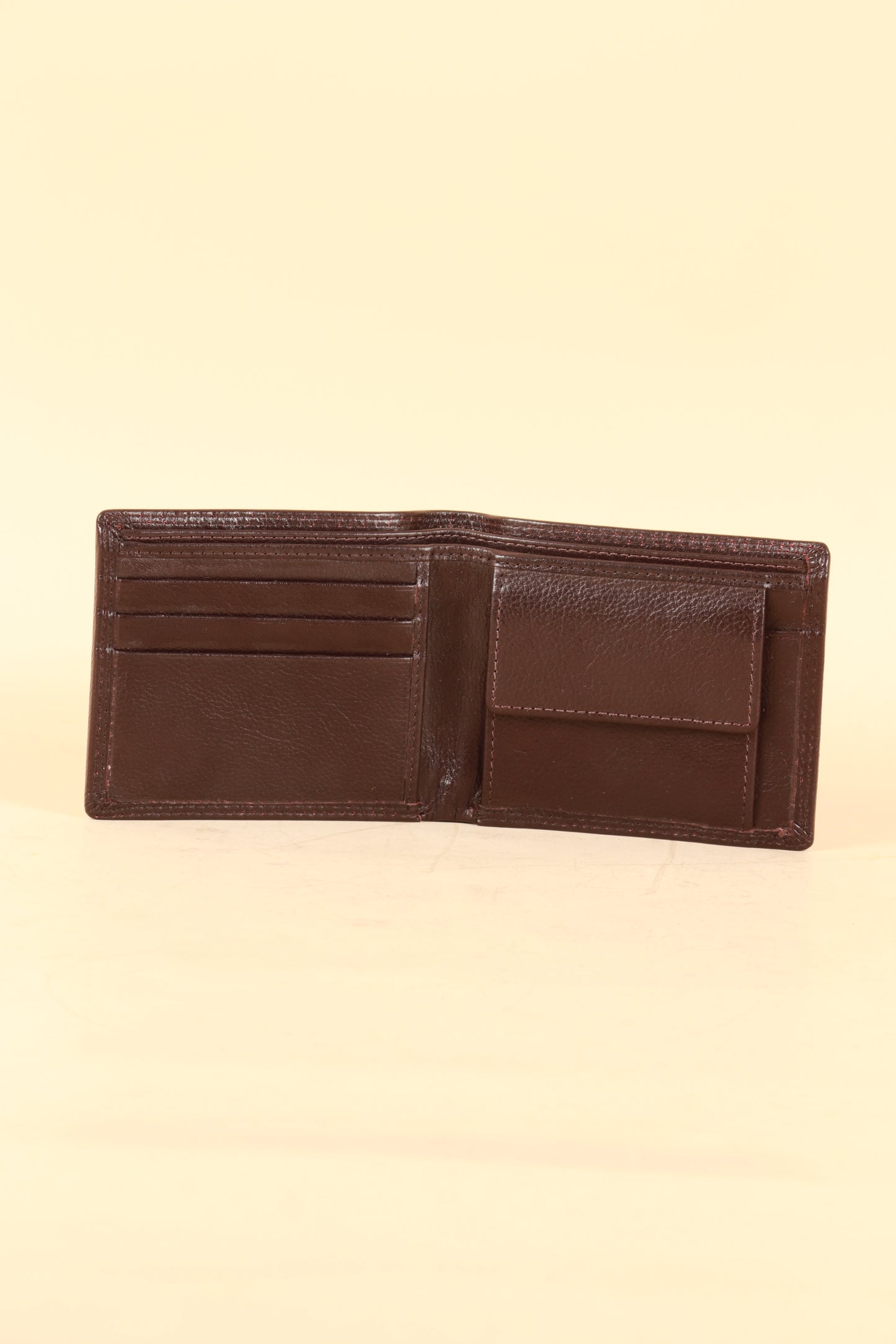 TAN & BROWN MEN'S WALLET