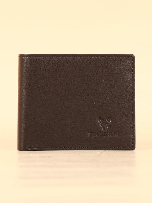 TAN & BROWN MEN'S WALLET
