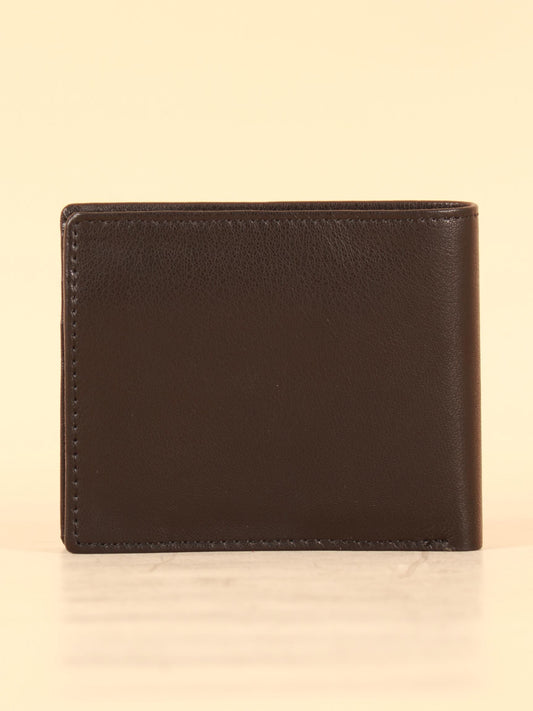 TAN & BROWN MEN'S WALLET