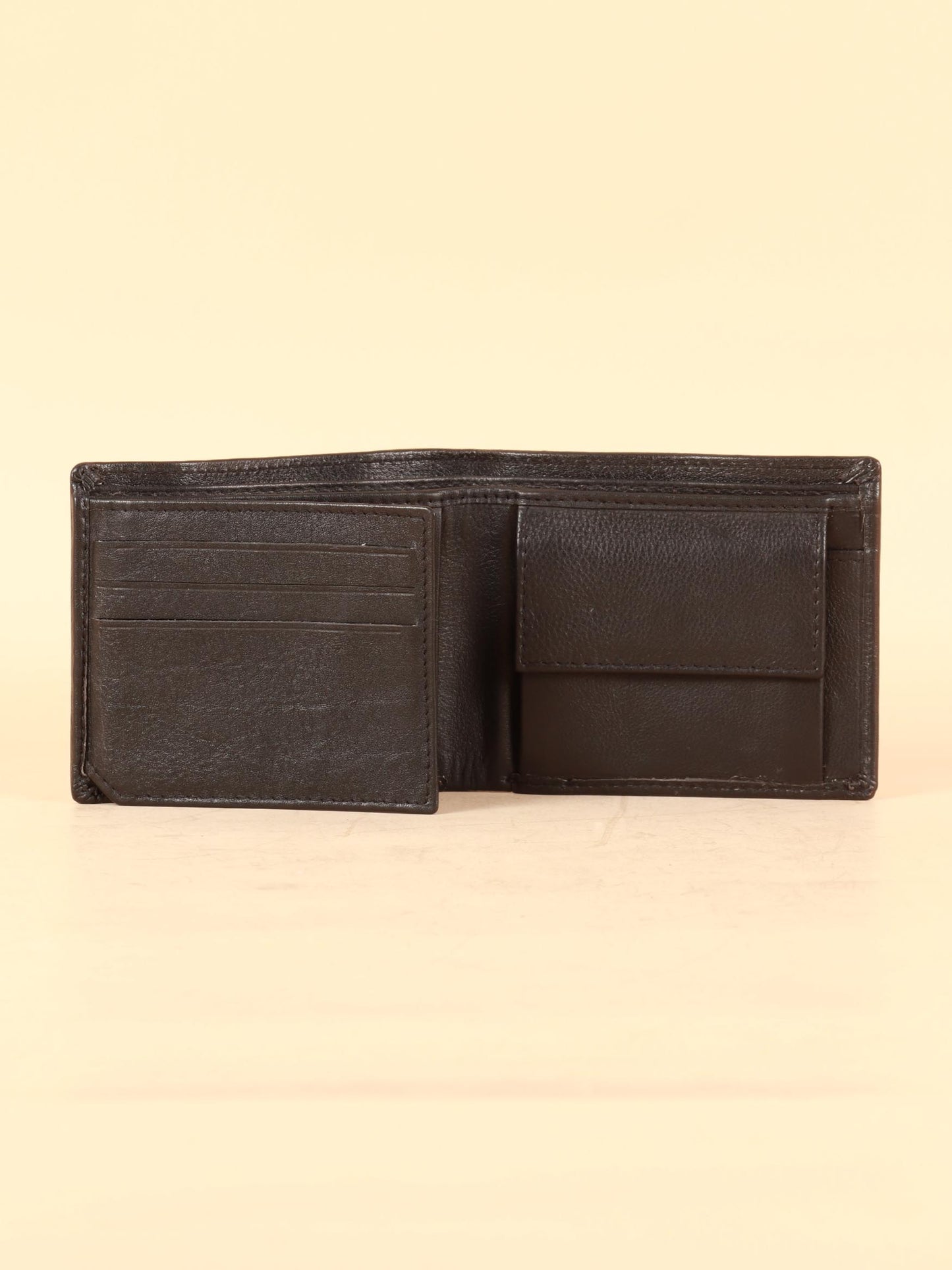 TAN & BROWN MEN'S WALLET