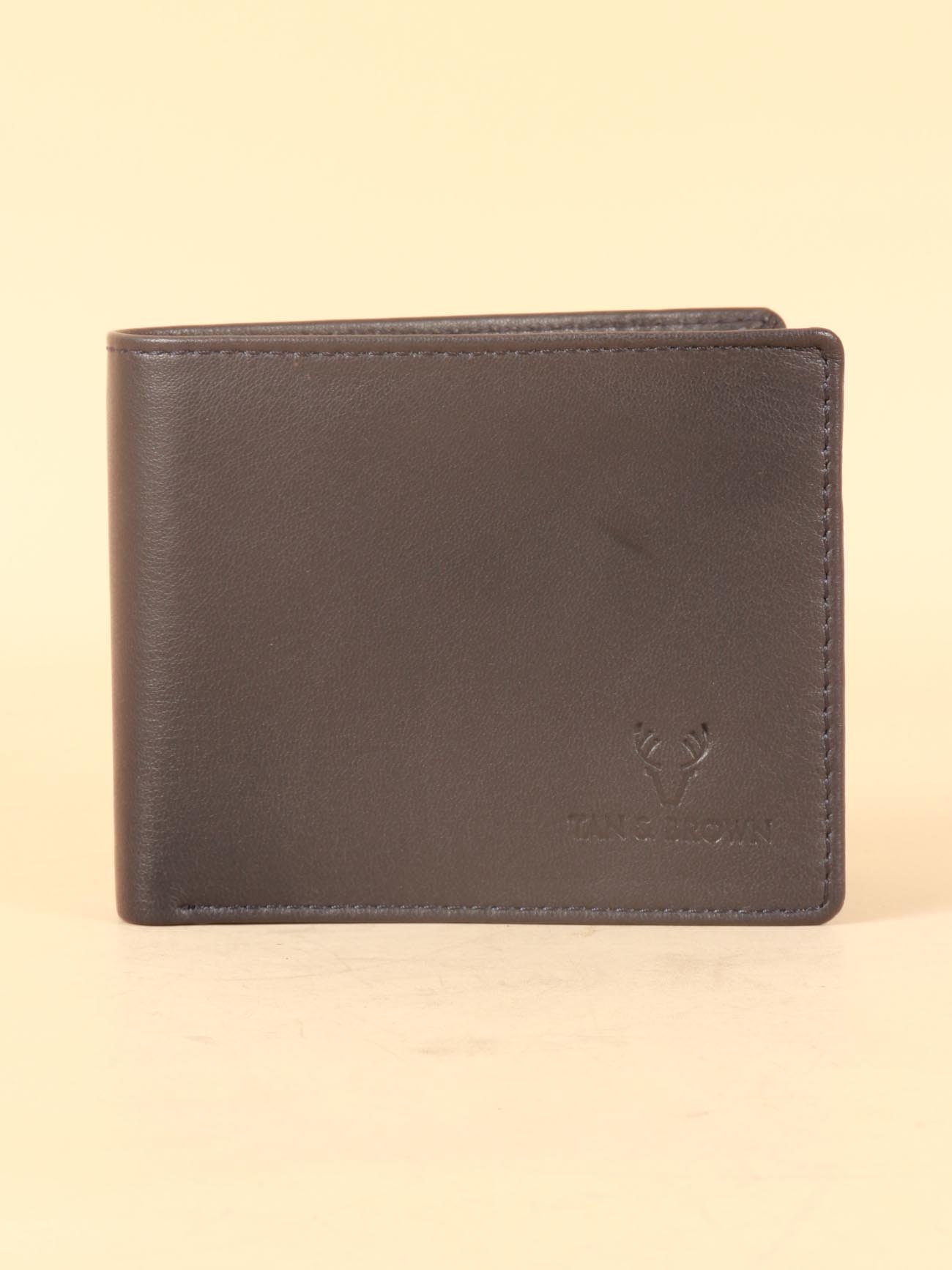 TAN & BROWN MEN'S WALLET
