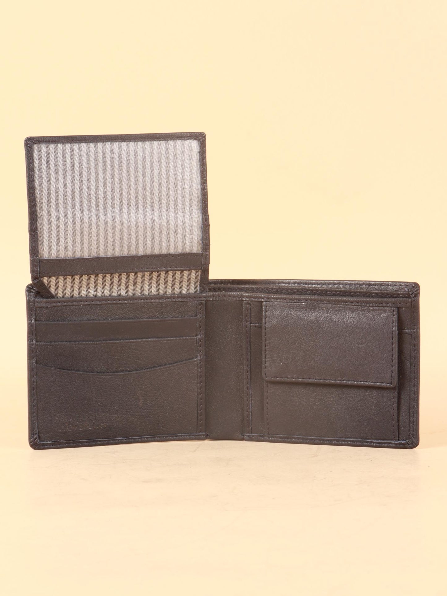 TAN & BROWN MEN'S WALLET
