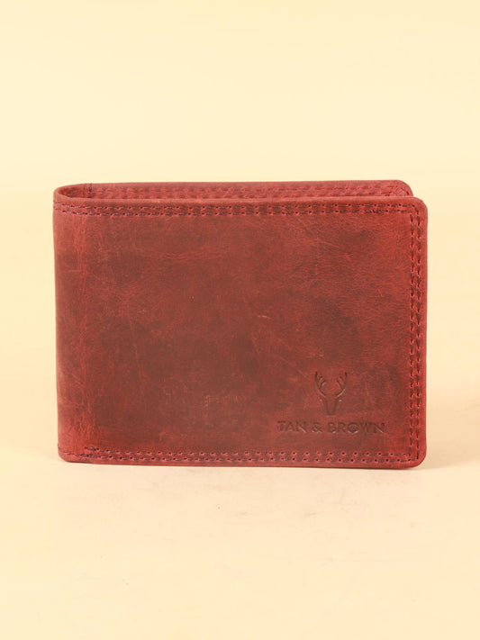 TAN & BROWN MEN'S WALLET