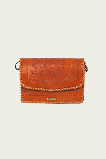 Leather Sling Bag for Women