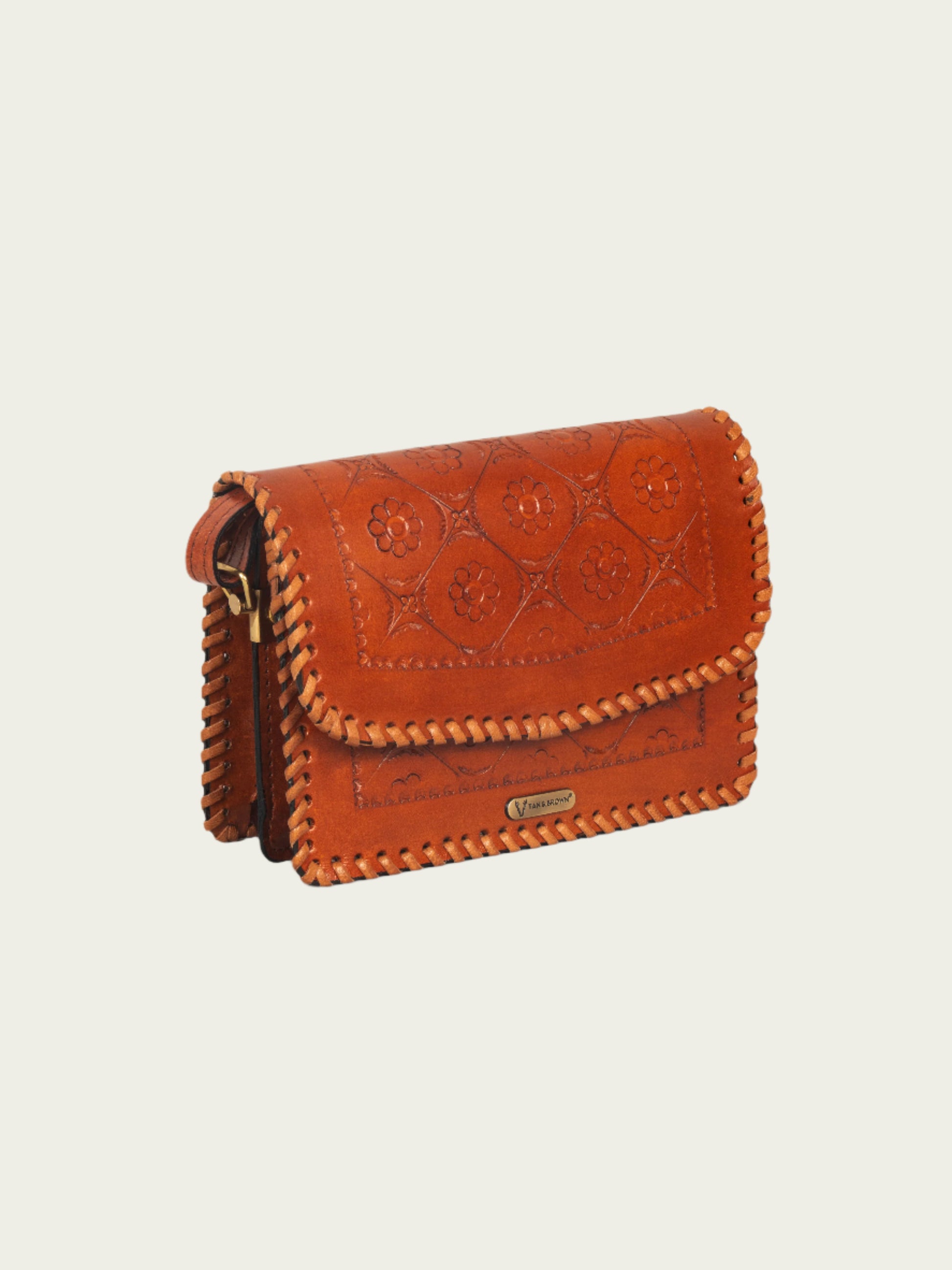 Leather Sling Bag for Women