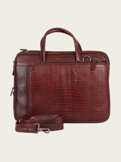 Luxury Leather Laptop Bag