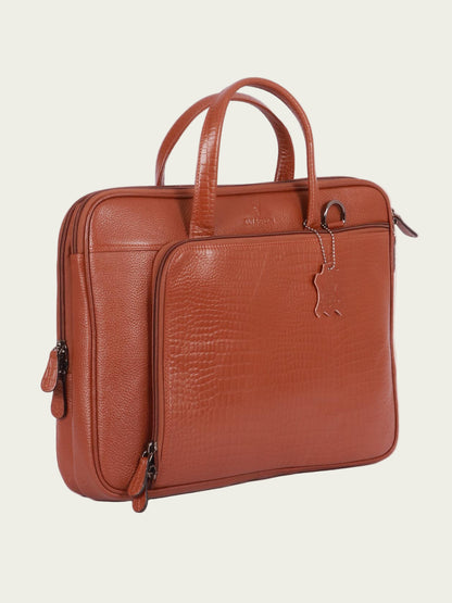 Luxury Leather Laptop Bag