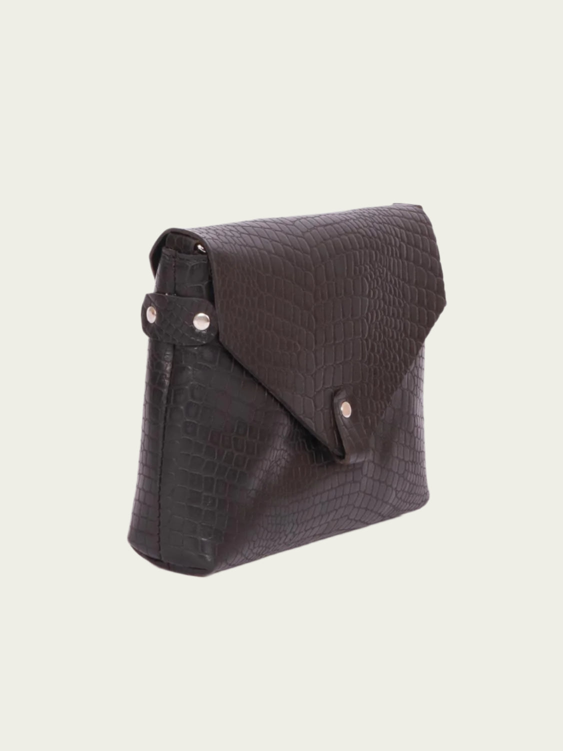women's brown leather sling bag