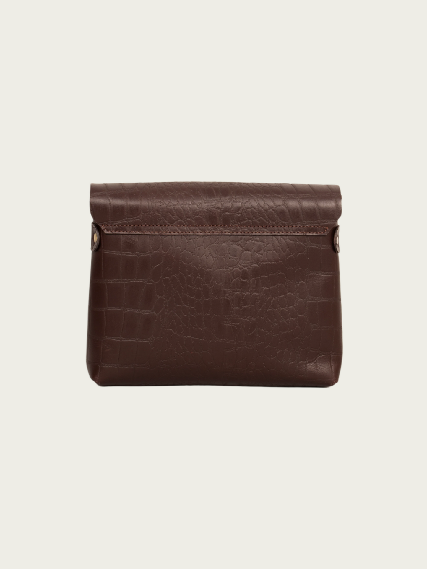 women's brown leather sling bag