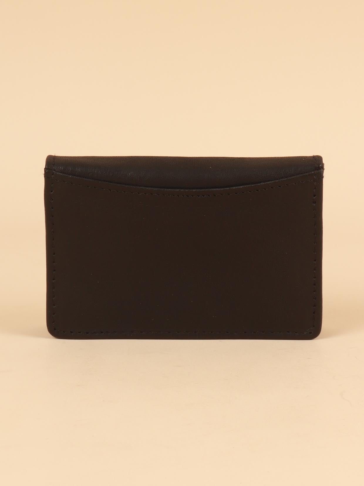  leather card holder for business cards 