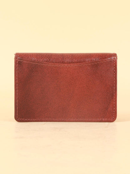  leather card holder for business cards 