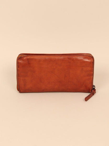Leather wallet for women