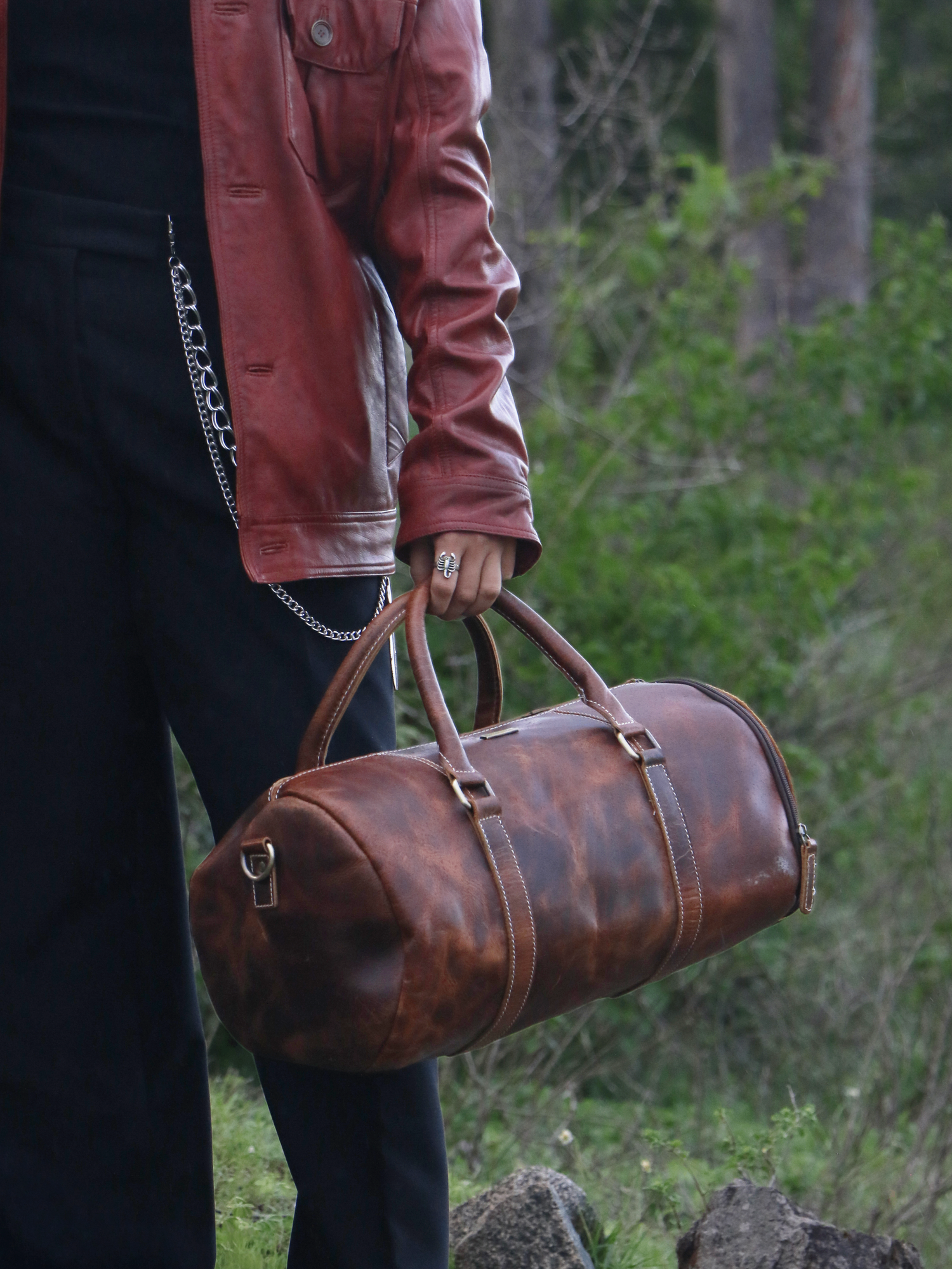 Vintage Duffle Bag