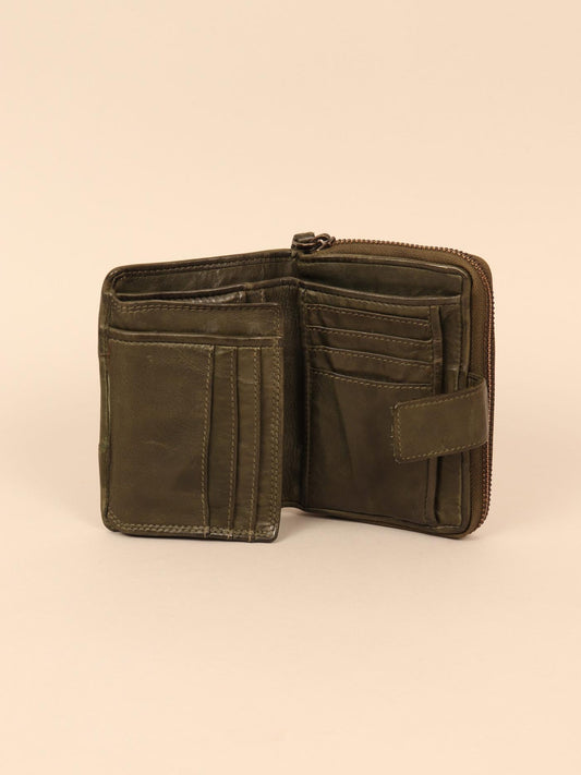 Women's leather wallet