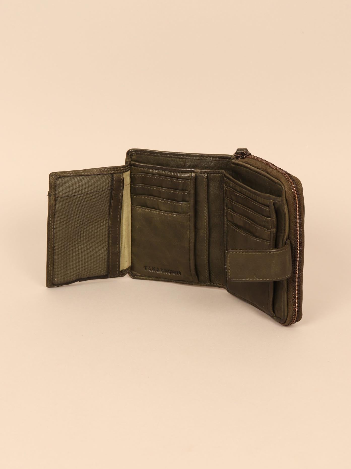 Women's leather wallet