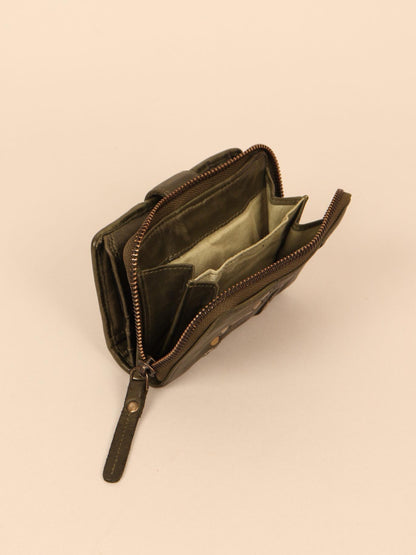 Women's leather wallet