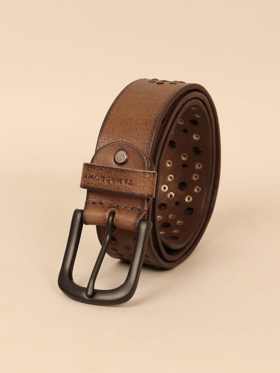 mens leather belt