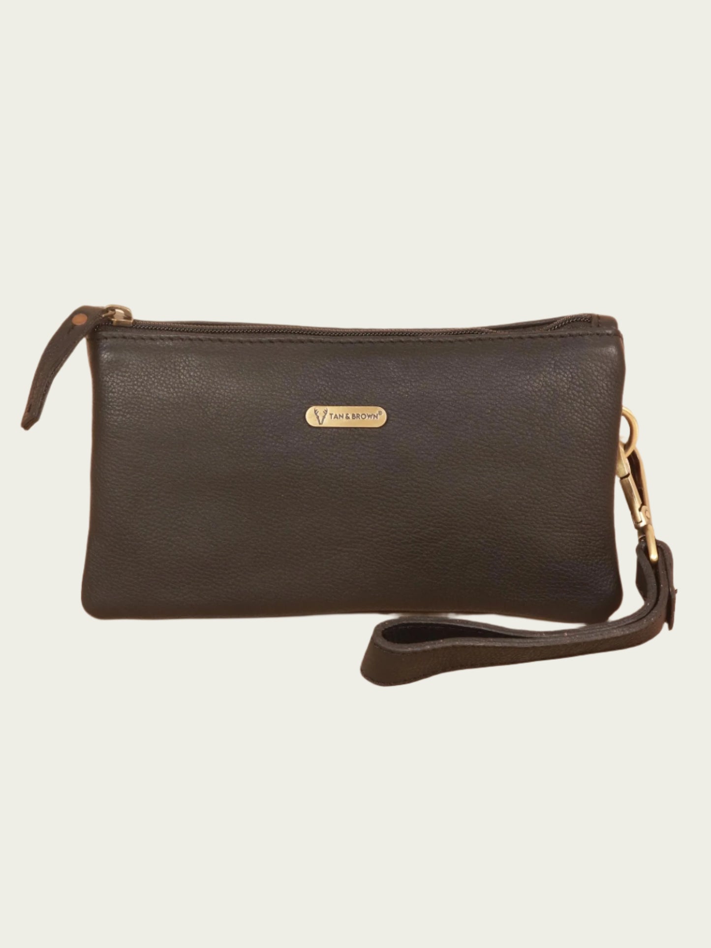 sling bag leather black