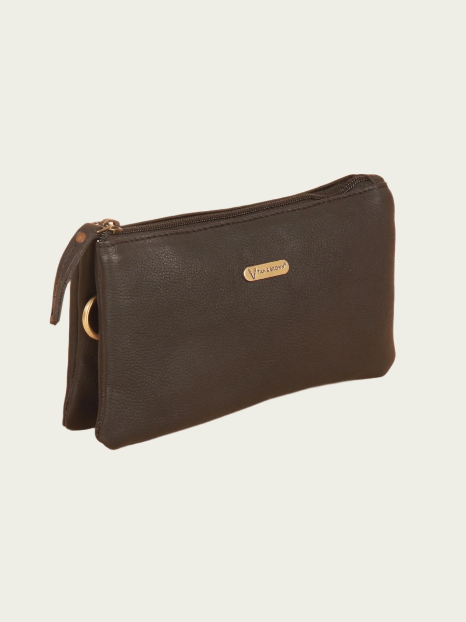 sling bag leather black