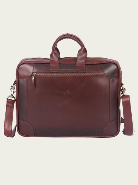Office leather laptop bag 