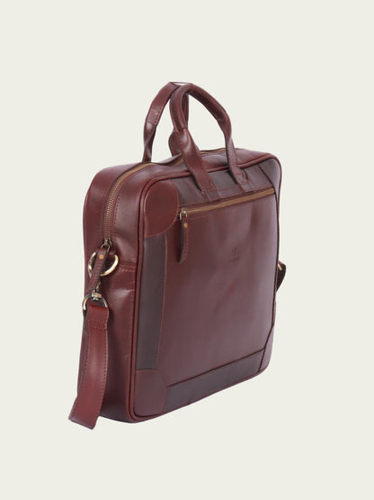 Office leather laptop bag 