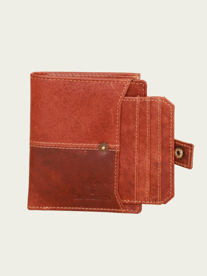 leather book wallet