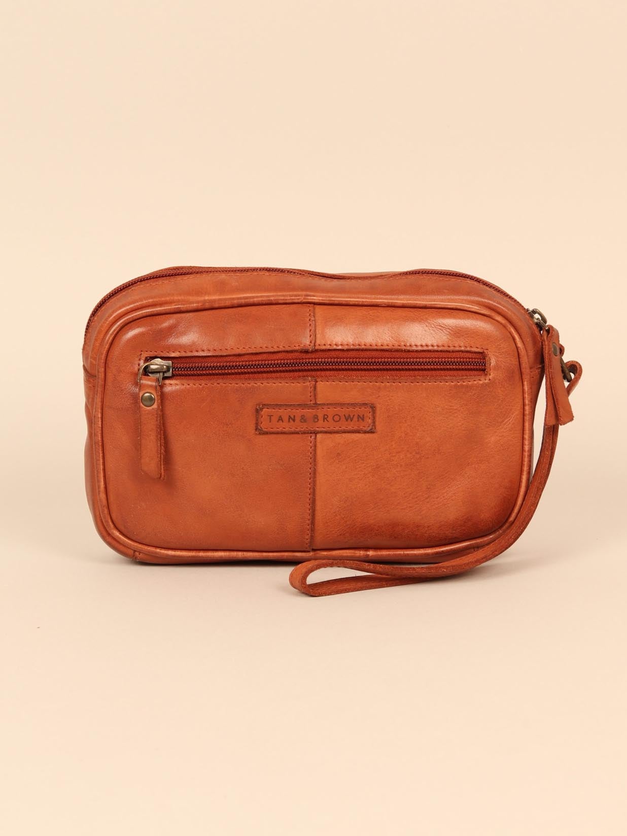 Leather Cash Bag