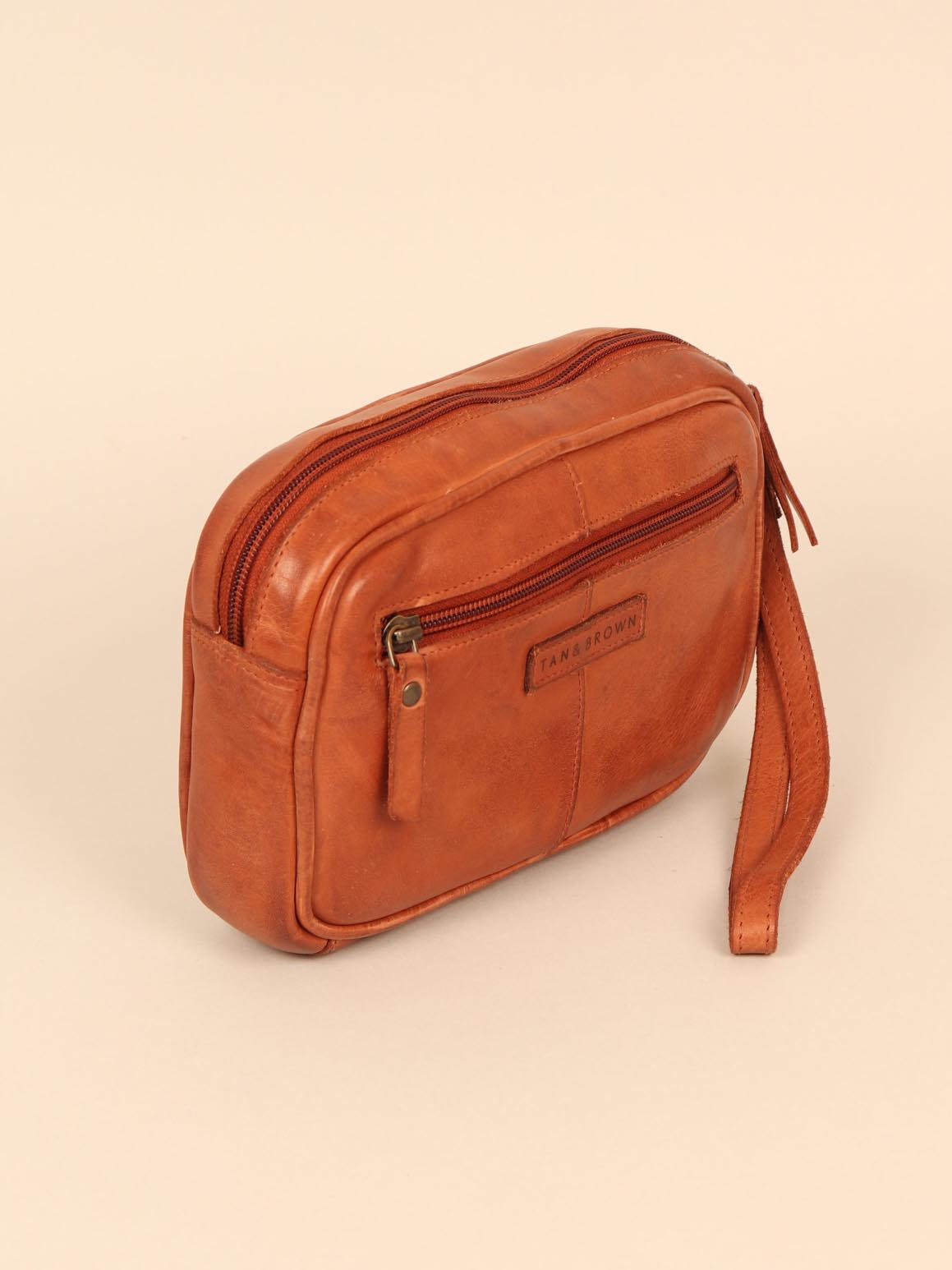 Leather Cash Bag