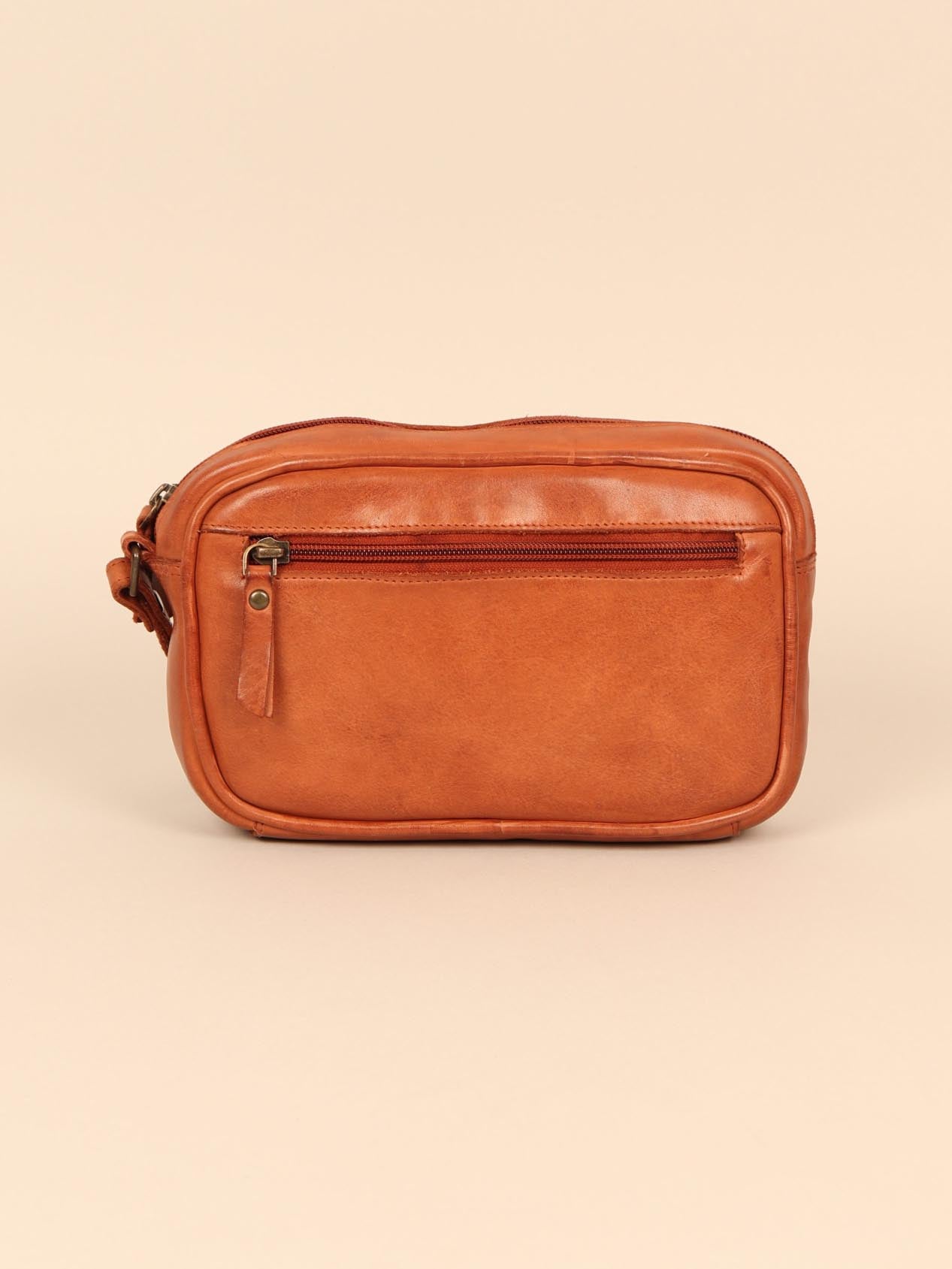 Leather Cash Bag